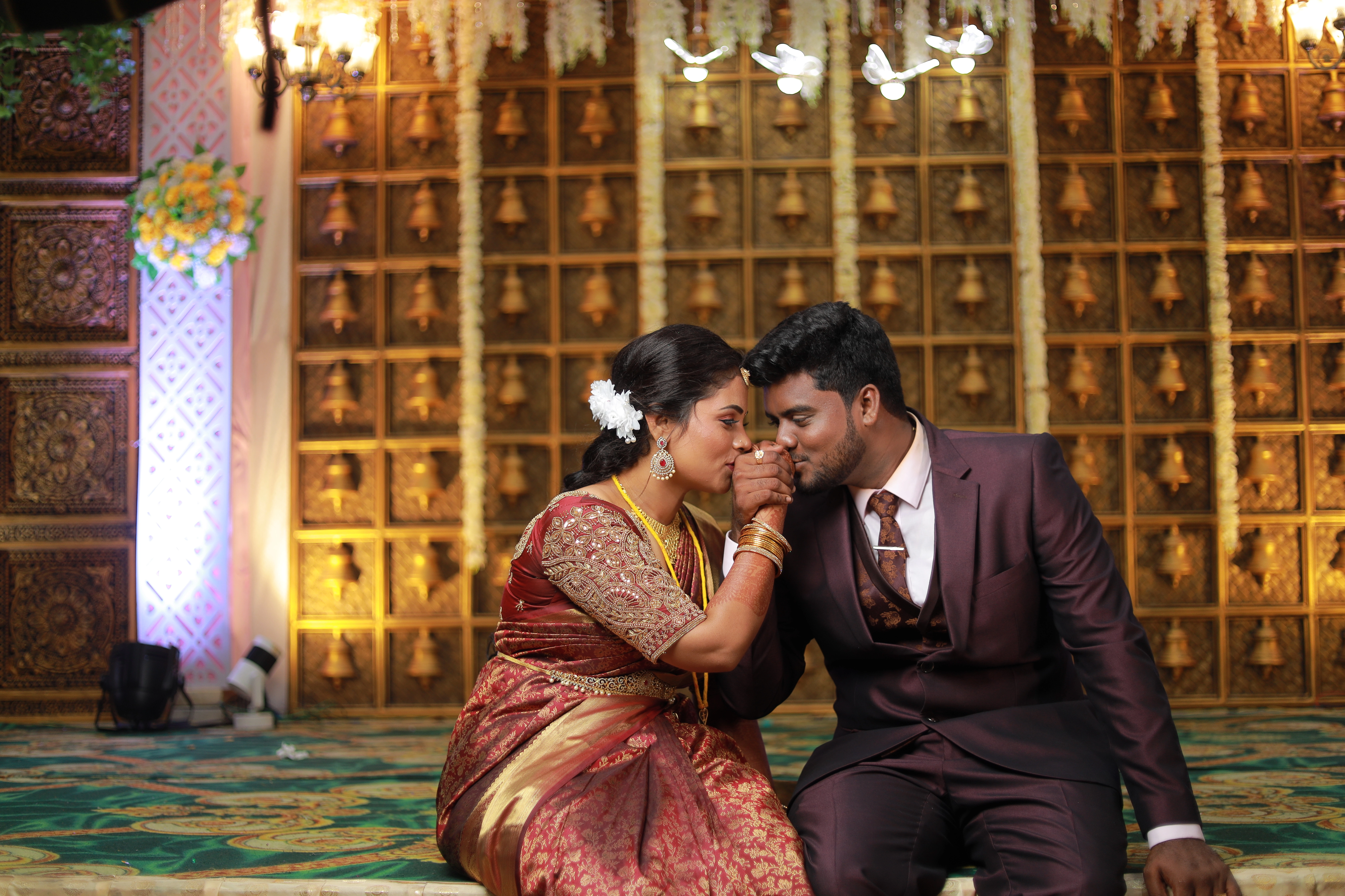 Candid wedding shots by RJ Photography, Gudiyattam