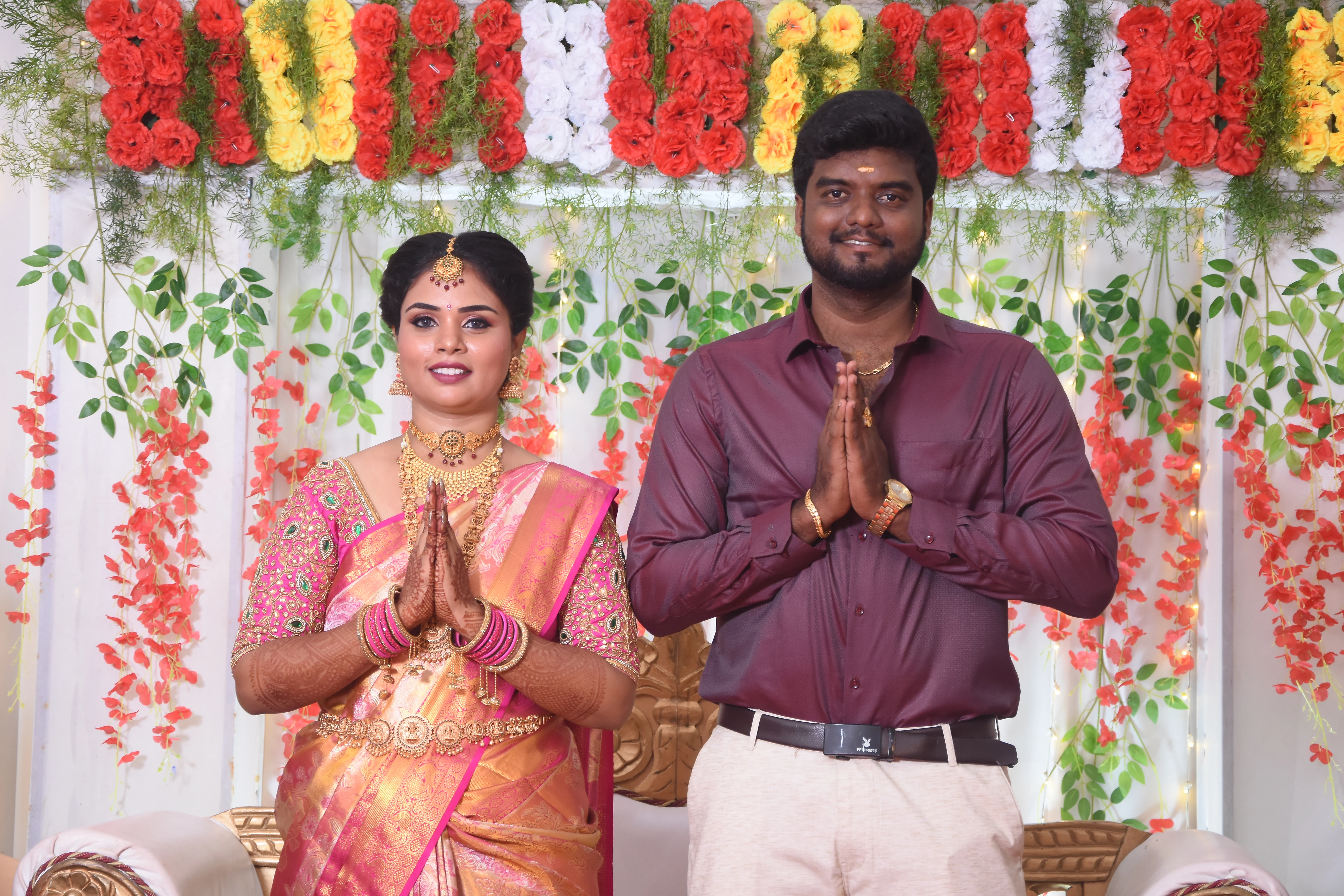 Engagement photo gallery with romantic and candid couple moments