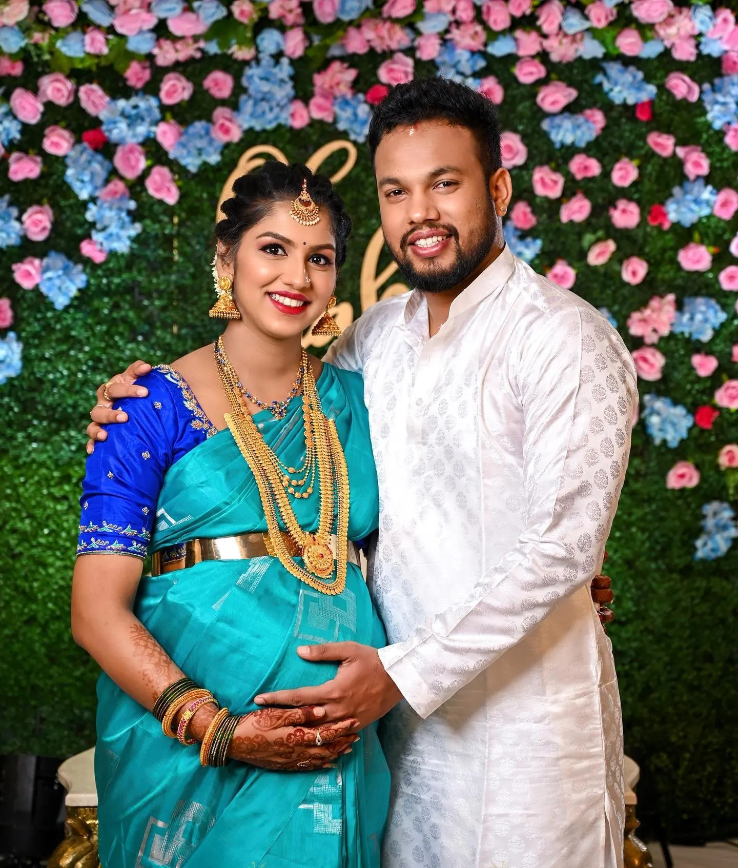 RJ Photography showcasing traditional baby shower rituals in Vellore