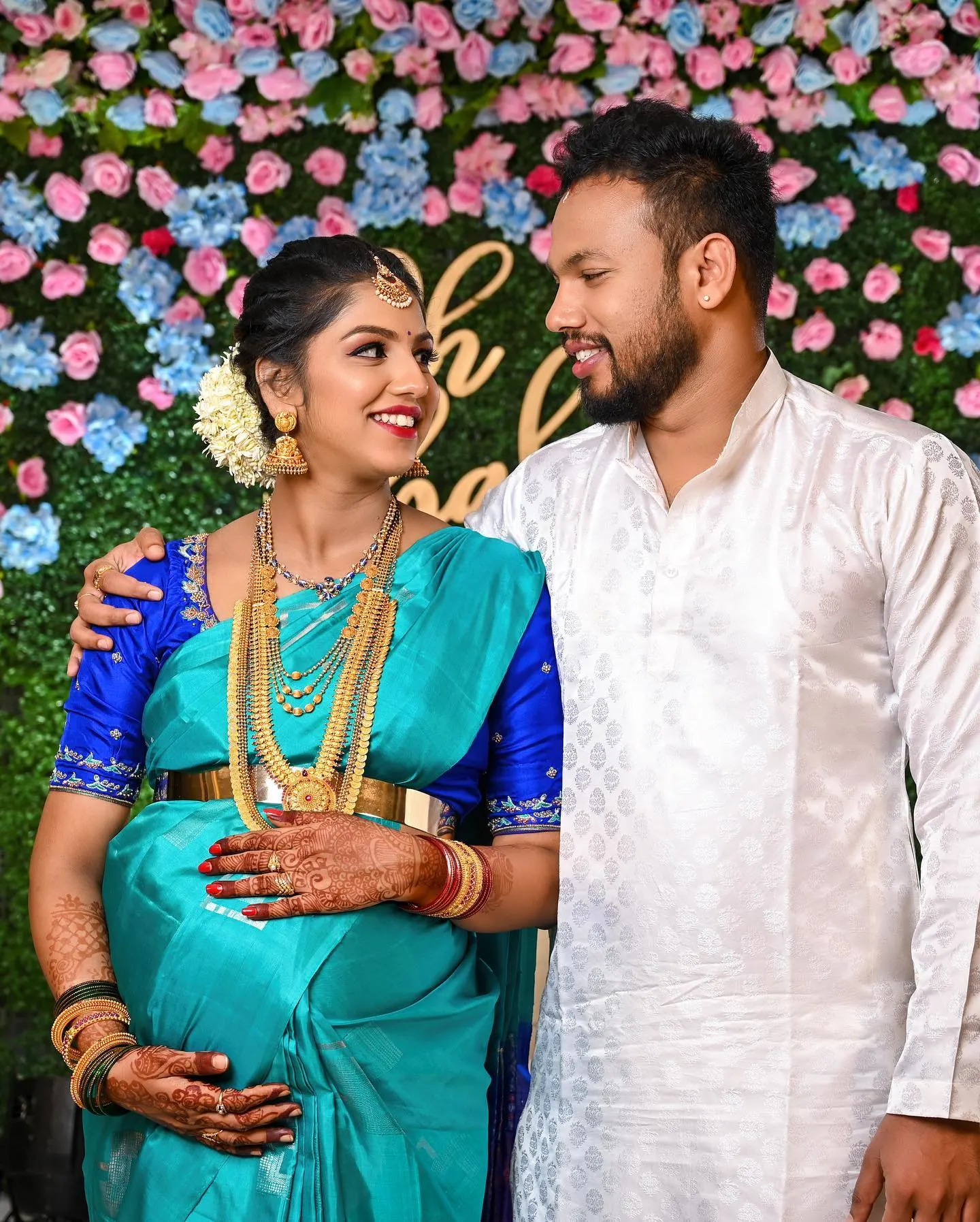 RJ Photography capturing joyful baby shower celebrations in Vellore