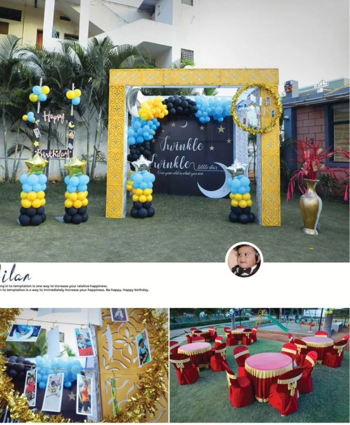 Guests enjoying a fun-filled birthday celebration